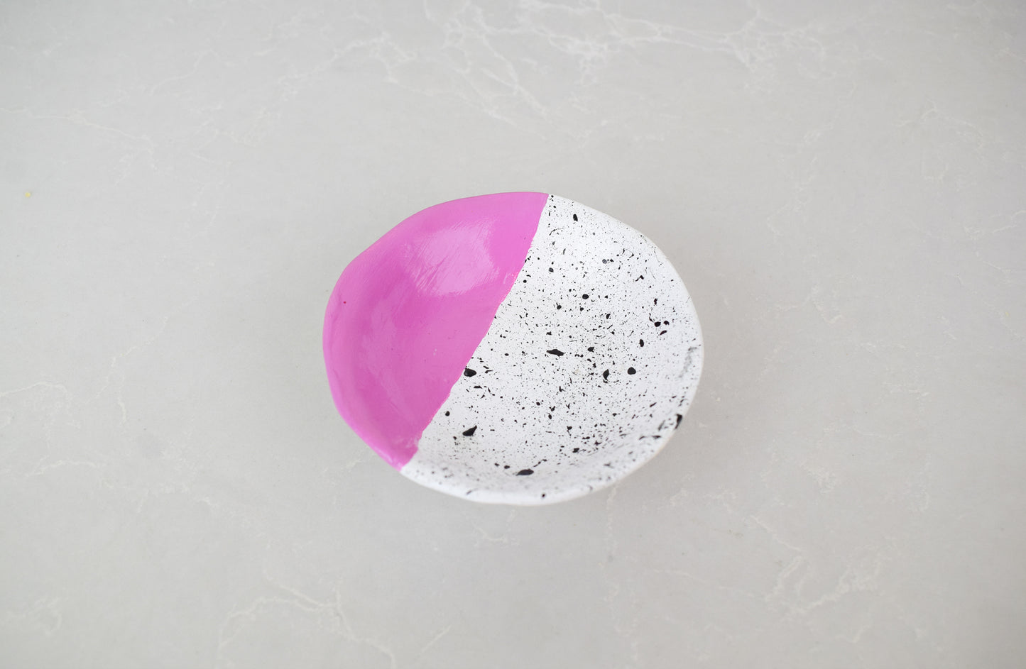 Spreckled Ceramic Bowl Pink