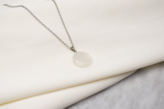 White Quartz Necklace