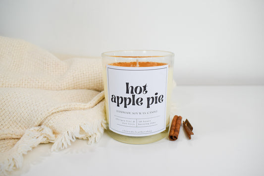 Scented Hot Apple Pie Candle