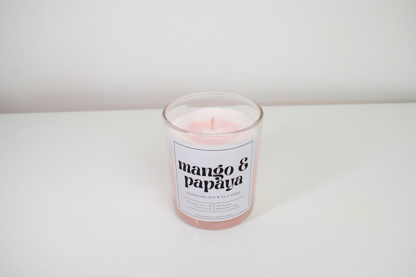 Scented Candle Mango & Papaya